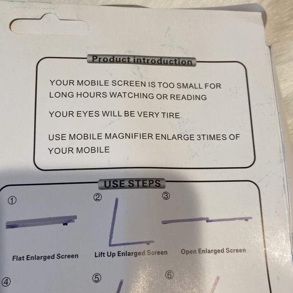 Enlarged screen for phone - Picture 3 of 5